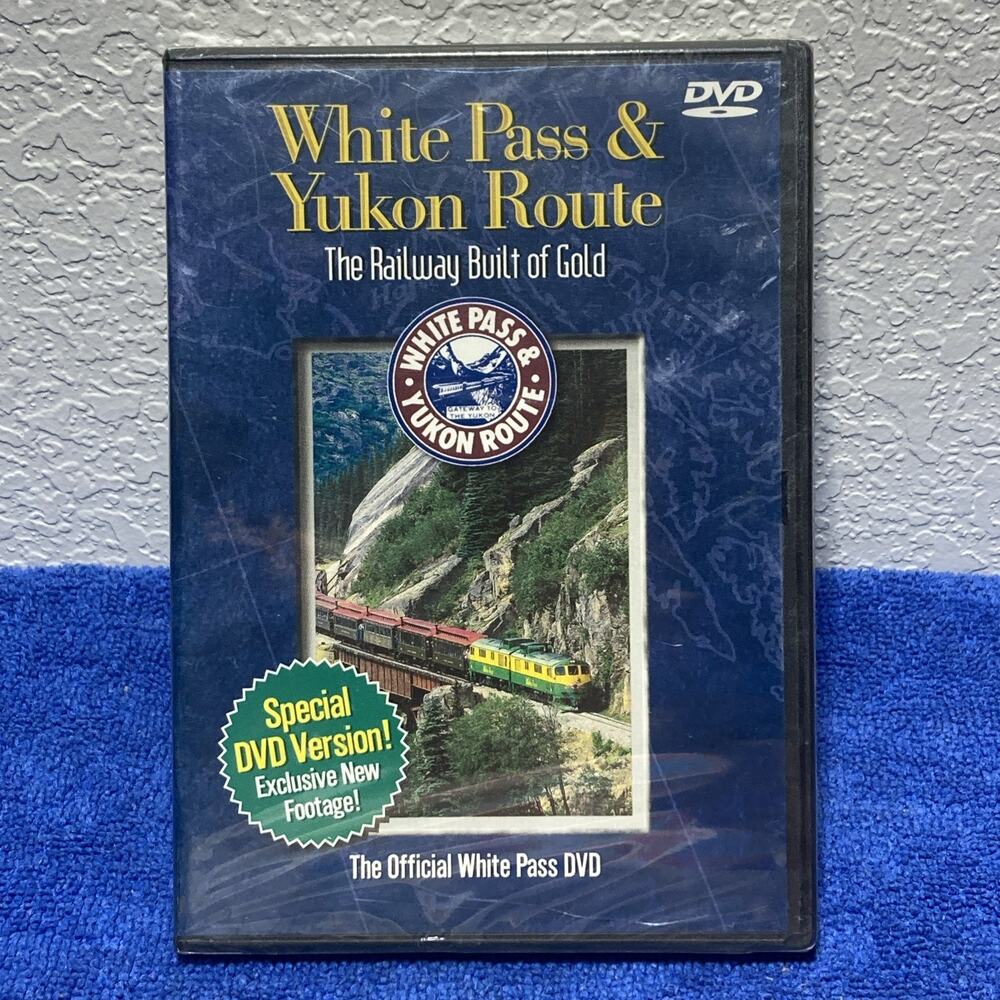 White Pass and Yukon Route Railroad DVD Region 1 New, Factory Sealed